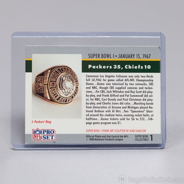 Ultra-Pro Toploaders for 75 Pt. Tra
